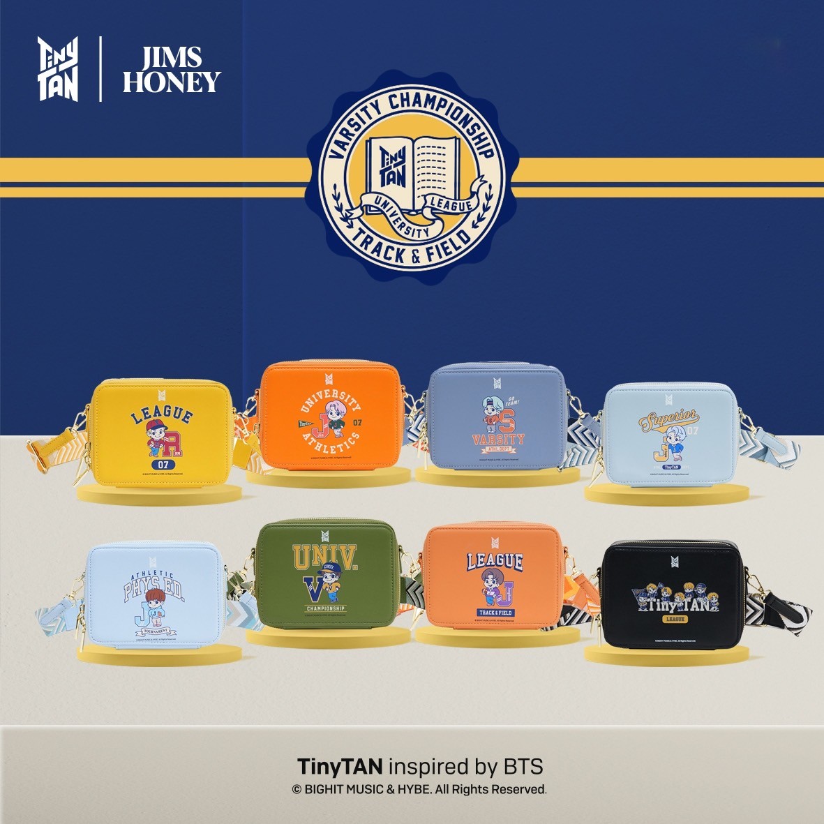 TinyTAN LEAGUE Mini Bag LC-7121 (1 DUS: 54)