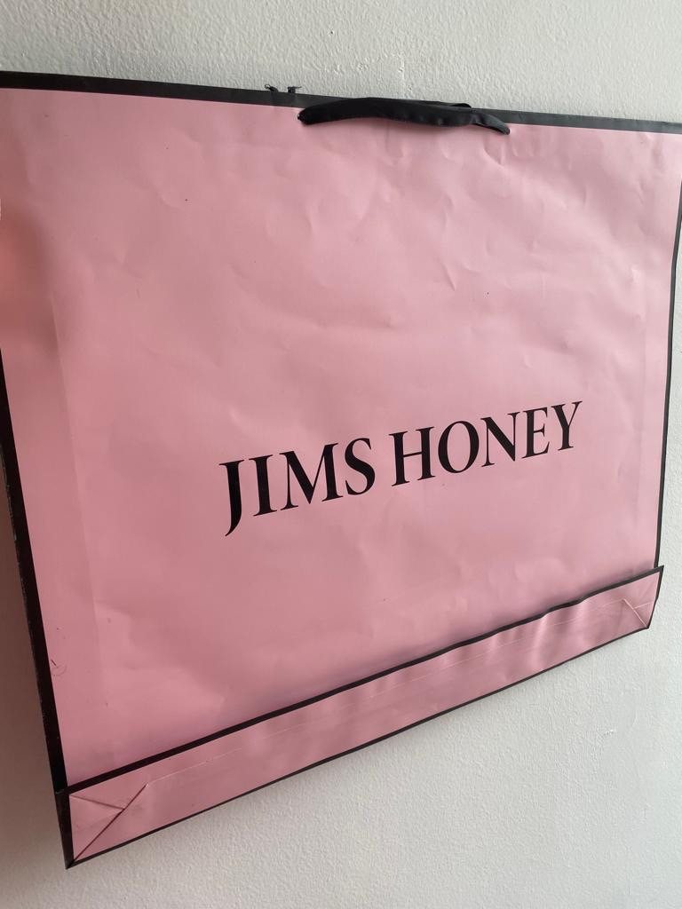 PAPER BAG JIMS HONEY LARGE